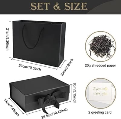 Complete Cadeauset met Luxe Geschenkdoos en Accessoires