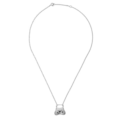 Orphelia Dames 925 Sterling Zilveren Ketting met Hanger - Zilver ZK-7294