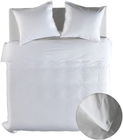 Yellow Dekbedovertrek Suite Dubai - Katoen - Blanc de Blanc - 200x200-220 cm - 100% Katoen - Tweepersoons