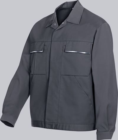 BP® WERKJACK MET BLINDE KNOPEN | grijs | 56/58