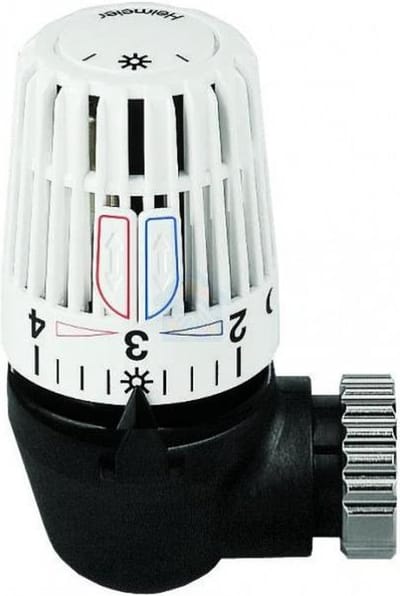 IMI Heimeier 7300-00.500 - thermostaatkop WK - haaks - M30 x 1,5 mm - wit RAL9016 - voor VCR M30