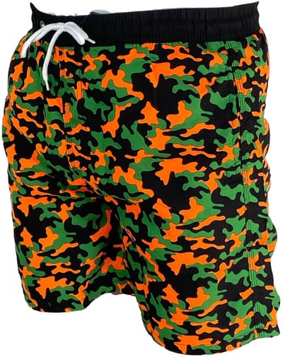 Zwemshort Camo Military Orange - Maat M - Zwemshort Heren Oranje - Swimwearclub