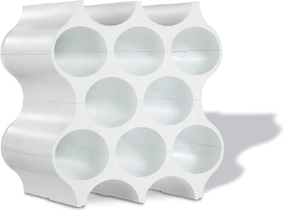Modulair Flessenrek voor Professionele Beveiliging - Uitbreidbaar en Hoogte Tot 1,20 m