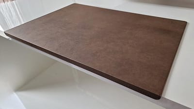 Bureau Onderlegger - Lederlook Mat - Bureau Bescherming - Antislip Onderkant - 70x47cm - Bruin