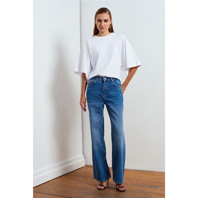 Hoge Taille Wijde Jeans