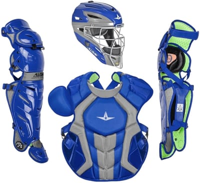 All Star CKCC1216S7X Catcher's Kit 12-16 Yrs Kleur Royal voor Sport Honkbal/Softball