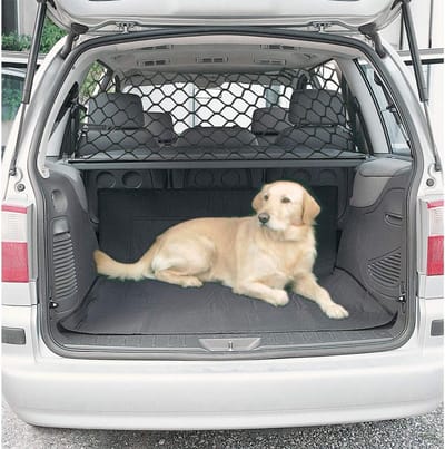 Autobarrière Net - Hondenhek Auto - Veilig Reizen - Universele Maat - 120 x 70 cm - Zwart