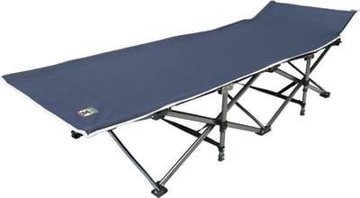 Waterdicht Campingbed Zwart - Inklapbaar en Veilig Reisbed