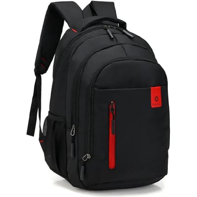 Rugzak met grote capaciteit Oxford Vrije tijd Reisrugzak Schooltas Mode Waterdicht Zakelijke Laptoprugzak 17 Inches black