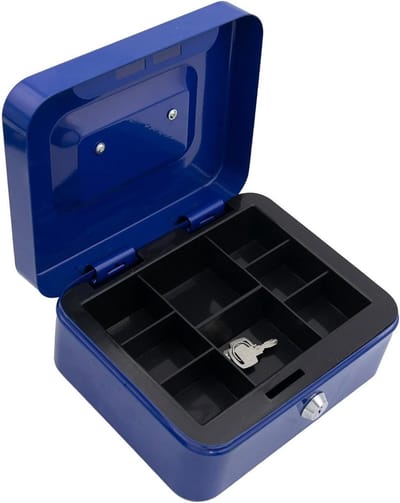 Spaarpot kinderen - Muntbank veilig - Geld leren sparen - Afsluitbaar met sleutel - 117 x 94 x 58 cm
