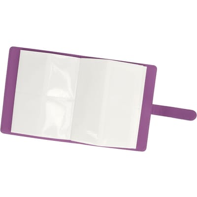 3 Inch 256 Vakken Fotoalbum Kleurrijk PU Leer Fotoalbum voor Fujifilm Instax Mini Film white