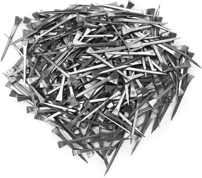 Dailygoods- Hoefijzer Nagel 250 Stuks - Stalen Hoefijzernagels - RVS Hoefijzernagels - Hoge Treksterkte - Nauwkeurige Fabricage - Duurzaam Gereedschap - Paardenhoefnagel