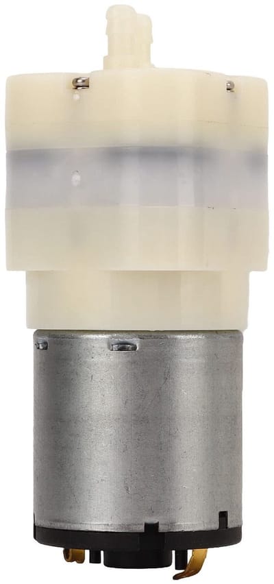 Dailygoody - Elektrische Micro Luchtpomp - Mini Vacuüm Membraanpomp - Geringe geluidssterkte - DC4.5V - Vacuüm tot 8.0LPM - Geschikt voor diverse toep..