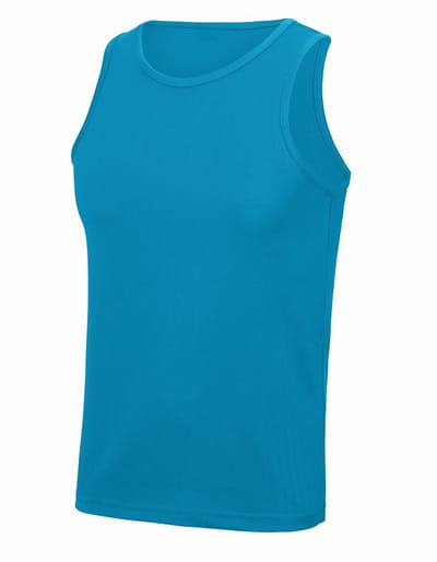 Heren tanktop 'Cool Vest' Sapphire Blue - L