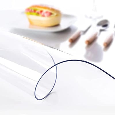 Bureau Vloermat - Stoelmat Bureau - Vloer Beschermen - Slijtvast PVC - 30 x 120 cm - Transparant