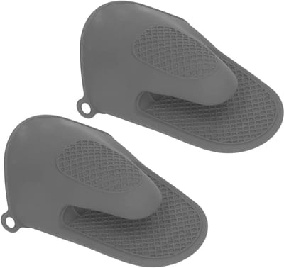 Dailygoods- Ovenwanten Hittebestendig - Siliconen - 2 Stuks - Anti-verbranding - Kookhandschoenen - Comfortabel - Totale lengte 20 cm - Keukenhandschoenen