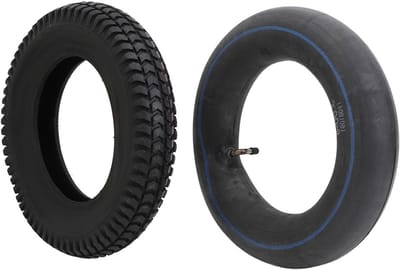 14 Inch Kruiwagenband en Binnenbandset 3.00-8 voor Steekwagens en Grasmaaiers - Duurzaam Rubber, Hoge Kwaliteit en Veelzijdig Gebruik