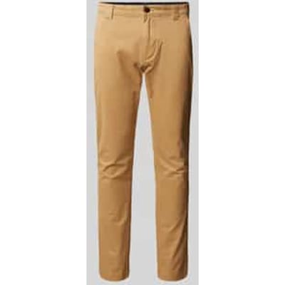 Slim fit chino van katoenmix model 'SCANTON'