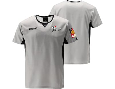 Spalding Offizielles Bvrp Referee T-shirt Grijs
