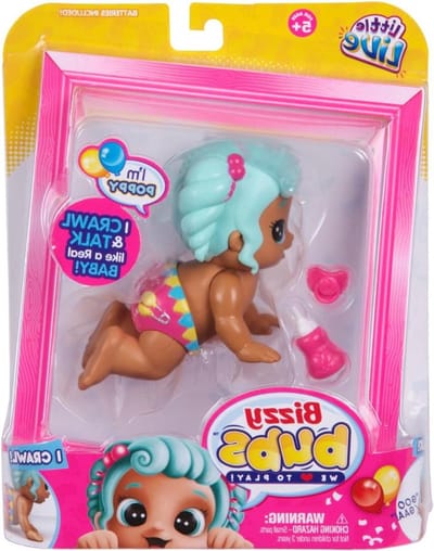 Baby Pop - Interactieve Pop - Rollenspel Spelen - Maakt Baby Geluiden - 0.2 Kilogram - Roze