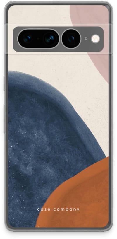 Case Company® - Hoesje geschikt voor Google Pixel 7 Pro hoesje - Geo #1 - Soft Cover Telefoonhoesje - Bescherming aan alle Kanten en Schermrand
