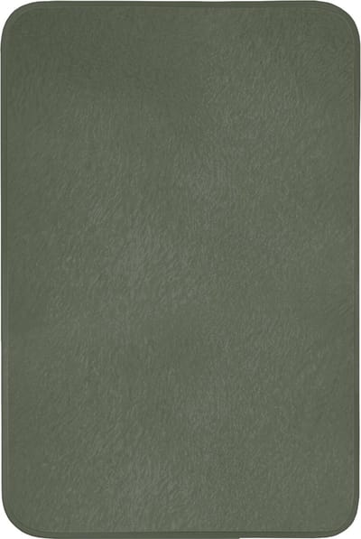 Badmat 60x90 cm - Antislip - Groen - Effen kleur - Olijfgroen - Badmatten voor badkamer - Badkamermat - Douchemat - Badkamer mat
