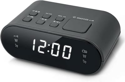 Lexium Wekkerradio Op Netstroom - Klokradio - Wekkerradio - Klokradio Met Wekker - Wekkerradio Dab - Wekker Dab Radio