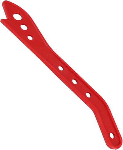 Veiligheid Duwstok - Houten Duwstok - Tafelzaag Gebruik - Ergonomische Grip - 42 cm Lengte - Rood