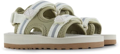 Shoesme Groene Lichtgewicht Sandaal - Sandalen Kind - Jongens - Green Beige - Spandex - Maat 23