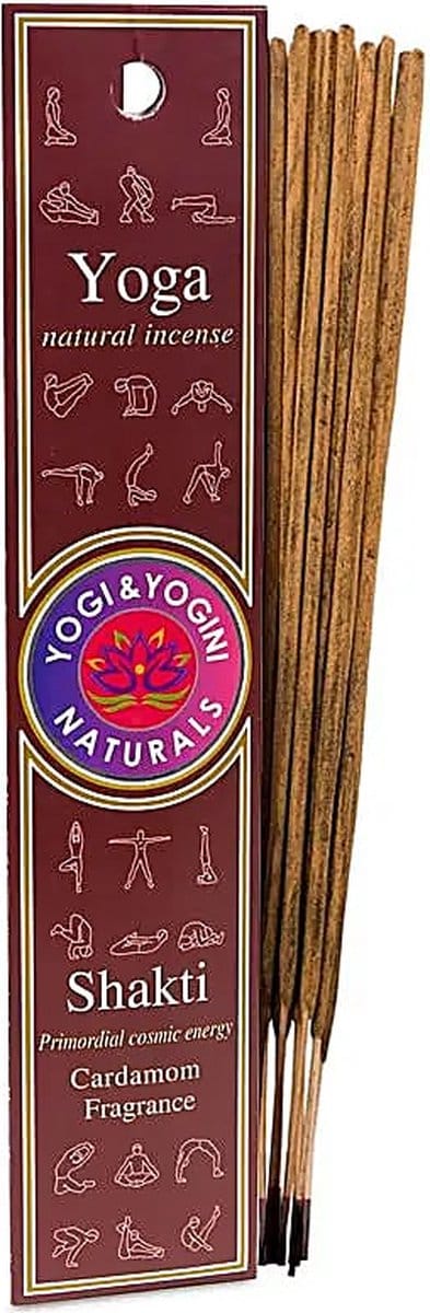 Yogi & Yogini - Yoga Shakti Wierook - 3 pakjes á 10 stuks