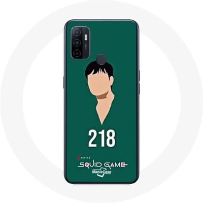 Coque Oppo A53 Squid Game Cho Sang woo numéro 218
