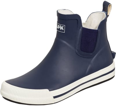 Saliha Dames Enkellaars - Blauw/Wit - 36
