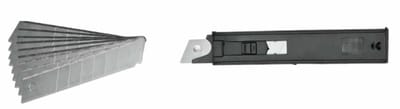 Benson Reserve afbreekmesjes - 18 mm breed - 10 stuks - handige blister