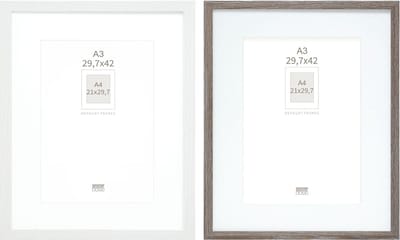 Deknudt Frames fotowand S66KMP 14 - 2 fotokaders - 21x29,7/29,7x42 cm
