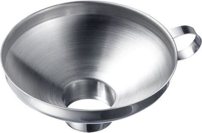 Westmark Inmaak-/jamtrechter met brede vulopening, binnendiameter vulopening: 3,5 cm, roestvrij staal, zilver, 12442270