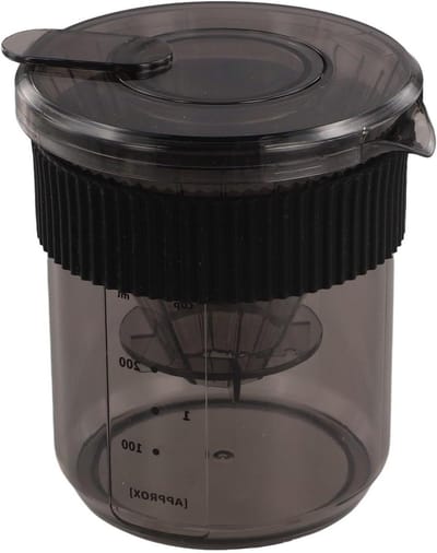 Koffiemachine Met Weegschaal - Handige Koffiepot - Reizen En Kamperen - 3-In-1 Set - 430 ml Capaciteit - Transparant