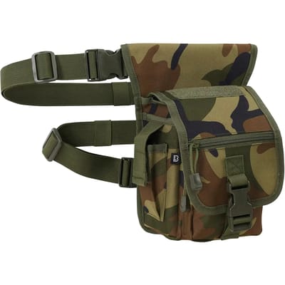 Brandit - Side Kick Bag olive camo one size Heuptasje - One size - Groen/Bruin