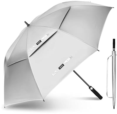 Grote Golfparaplu met UV-bescherming - Automatisch Openen en Winddicht (XL/XXL)