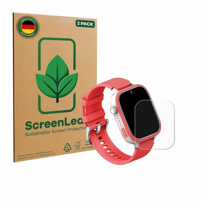2 Stuks Screenprotector voor AngelTech Kids Smartwatch Ultra 1.83" - Hoogwaardige Beschermfolie transparant