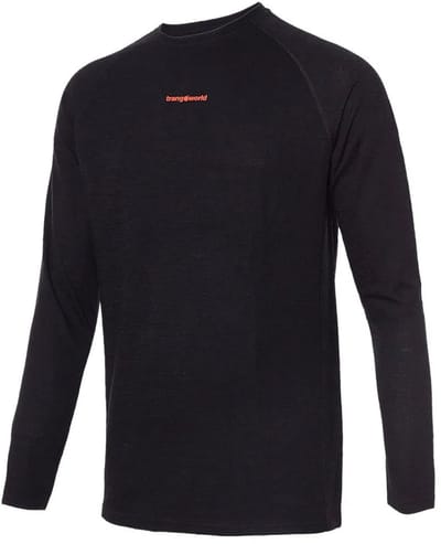 Trangoworld Trx2 Wool Pro Vd Lange Mouwen Basislaag Zwart L Man
