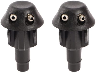 Store_7 - Voorruitwissers - 2x Car Front Windshield Wiper Washer Nozzles - 7704000015 - Hoge kwaliteit - Compatibel met Peugeot en Citroen - Perfec...