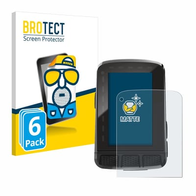 BROTECT - Screenprotector voor Wahoo Elemnt Roam V2 GPS - Folie Beschermfolie matte 6 Stuks