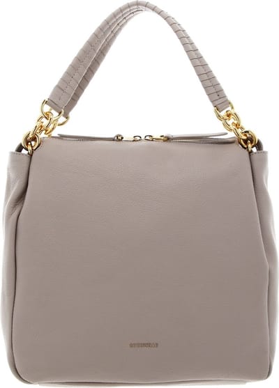 COCCINELLE Leren Handtas Schoudertas Coccinelle Maelody Handbag Powder Pink Beige