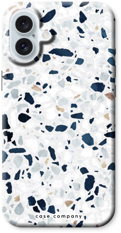 Case Company® - Hoesje geschikt voor iPhone 16 Plus hoesje - Terrazzo N°1 - Tough Case - Maximale Bescherming alle Kanten en Schermrand