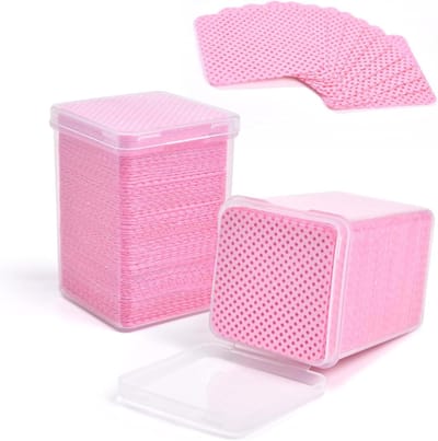 Nageldoekjes - Wattenschijfjes - Nagels Reinigen - Pluisvrij - 350 stuks - Wit