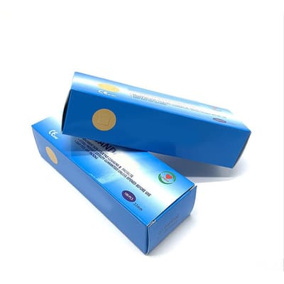 100 Stuks Mini Ronde Wegwerp Medische Kleefpleister Wondpleister Verband EHBO Ademende Pleister voor blue