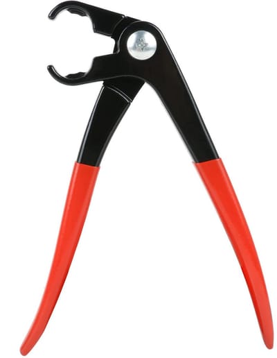 Dailygoods- Brandstofleiding Pliers Aluminium Legering - Universele Brandstofleiding Grijper - In-line Filter - Onderhoud Gereedschap - Geschikt voor A-lfa/Au-di/F-lat/La-ncia/Se-at/S-koda/V-W/Volv-o - Eenvoudig in gebruik - Brandstofleidingsleutel