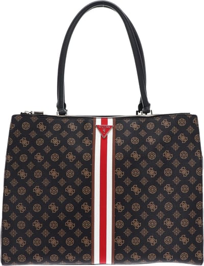Guess Van Sant Travel Carryal Dames Reiskoffer/Tas - Mocha Logo - One Size