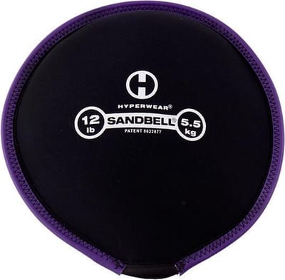 Hyperwear SandBell 5,5 kg (12 lbs) - paars