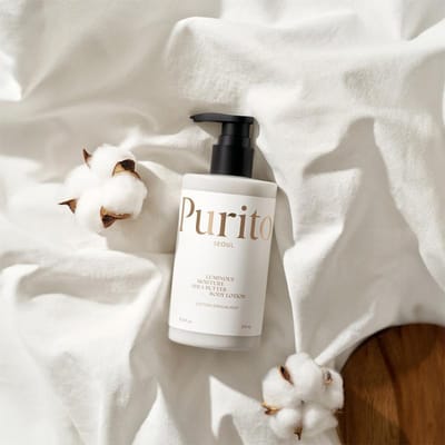 [PURITO] Lichtgevende vochtinbrengende sheaboter bodylotion (3 soorten) 300 ml Cotton Dreamlight